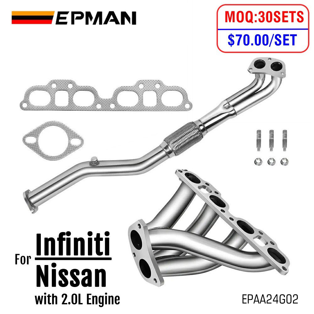 EPMAN Stainless Steel Exhaust Manifold Header For Nissan 200Sx